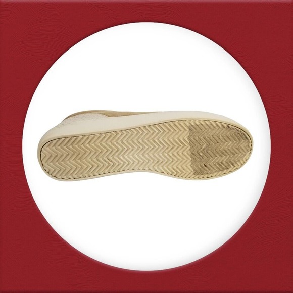 White Raven Sneakers Lace Up‎ Brown Leather Shoes Women's Size 10 - Picture 15 of 16